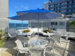 Apartamento Copacabana na quadra da praia, prédio com serviços - Posto 4